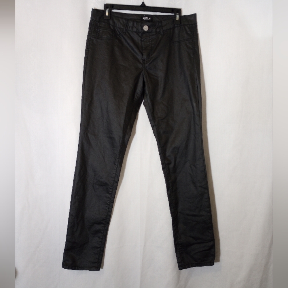 Allen B By Allen Schwartz Black Cotton Blend Skinny Jeans Size 12